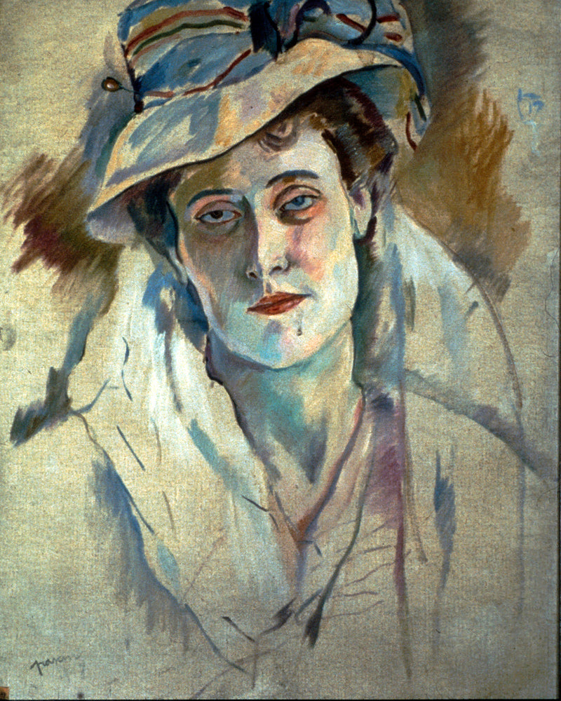 Jules Pascin Print, Hermine David (1907) as an unframed print