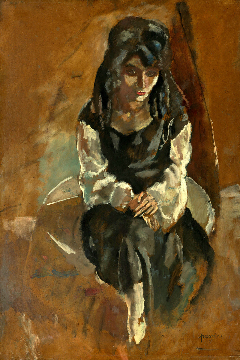 Jules Pascin Print, La Princesse persane (1923-24) as an unframed print
