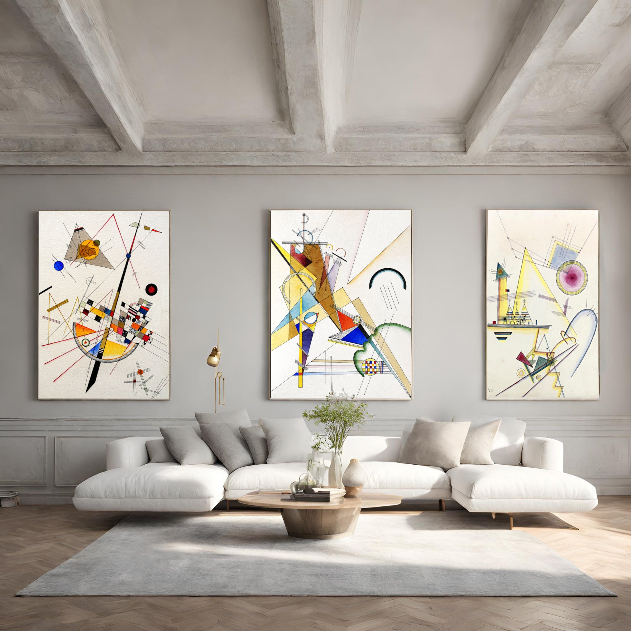 Kandinsky geometric abstracts