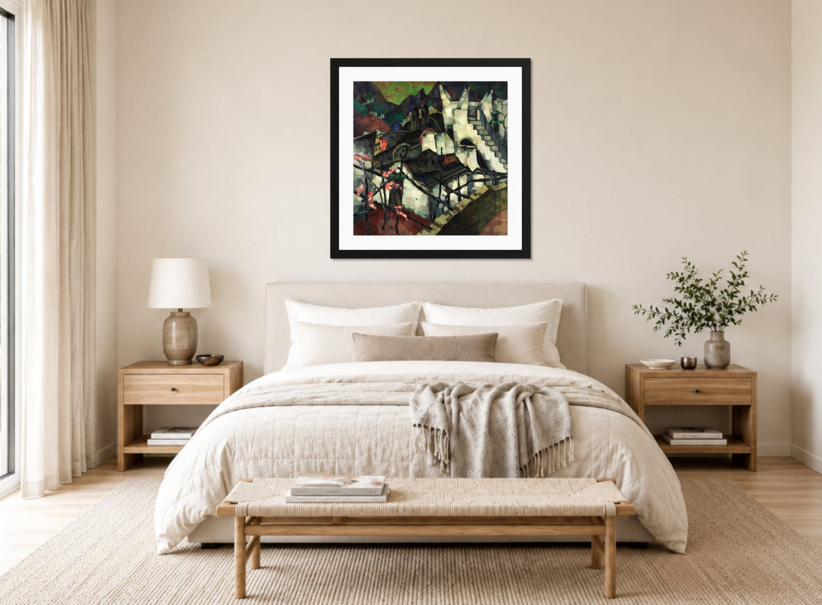 Capri Motif (1921–1922) by Konrad Mägi — bedroom