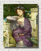 Lesbia and her sparrow by Edward Poynter