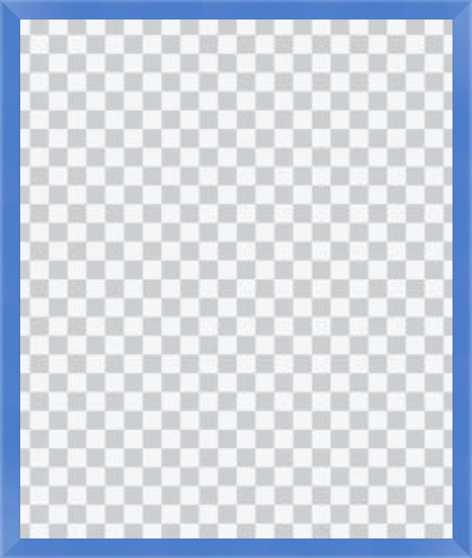 Light Blue Frames For Prints - Landscape, Square and Portrait Formats