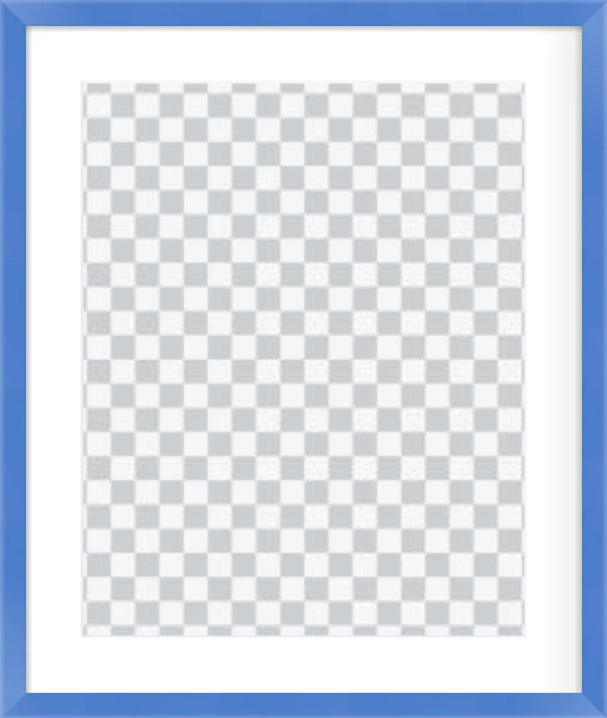 Light Blue Frames For Prints - Landscape, Square and Portrait Formats
