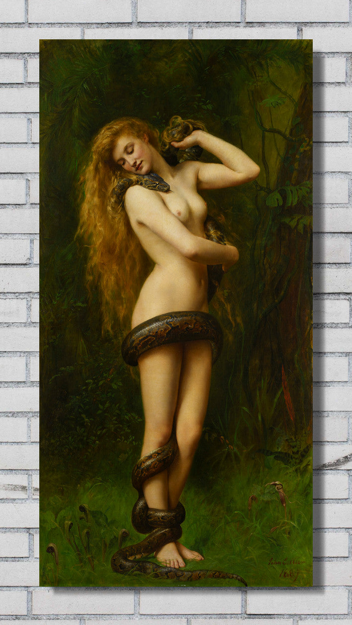 John Collier Fine Art Print, Lilith