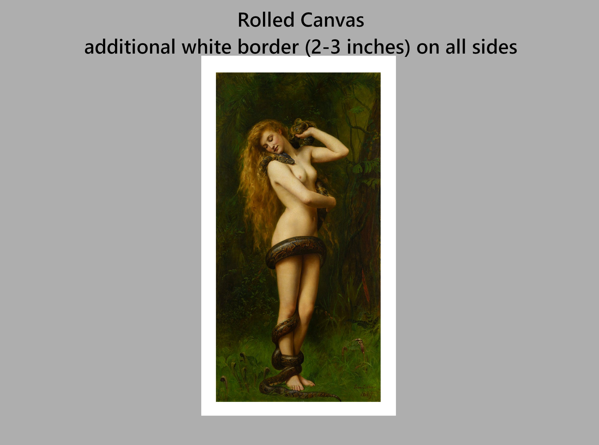 John Collier Fine Art Print, Lilith