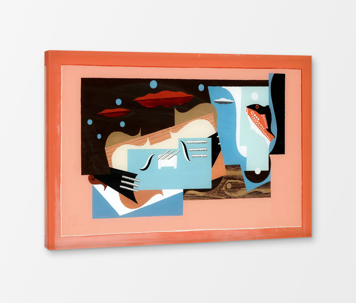 Louis Marcoussis Print, Nature Morte À La Grande Ourse (1926) as a ready-to-hang canvas panel