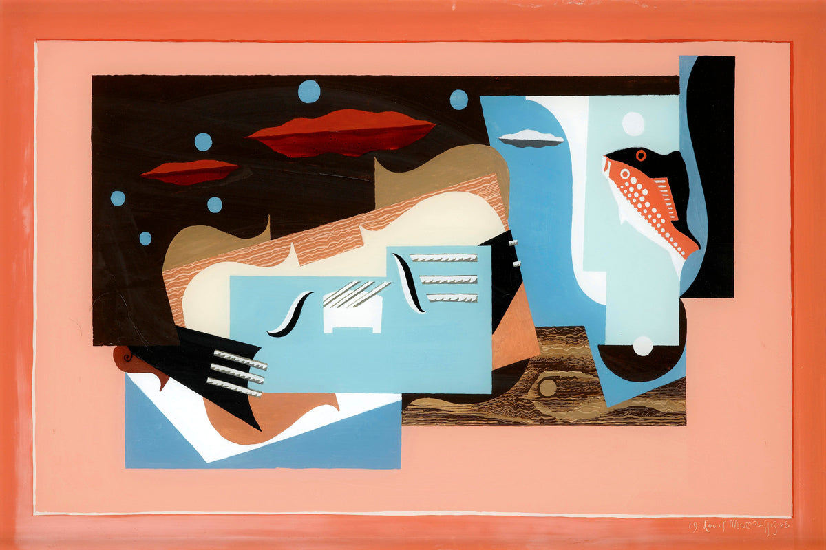 Louis Marcoussis Print, Nature Morte À La Grande Ourse (1926) as an unframed print