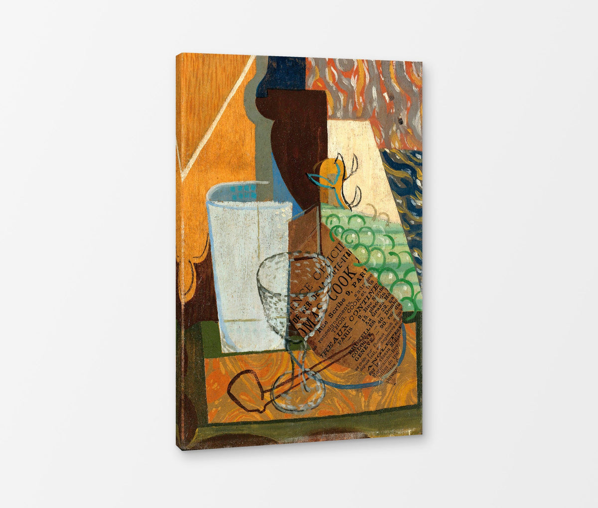 Louis Marcoussis Print, Nature Morte (circa 1912) as a ready-to-hang canvas panel