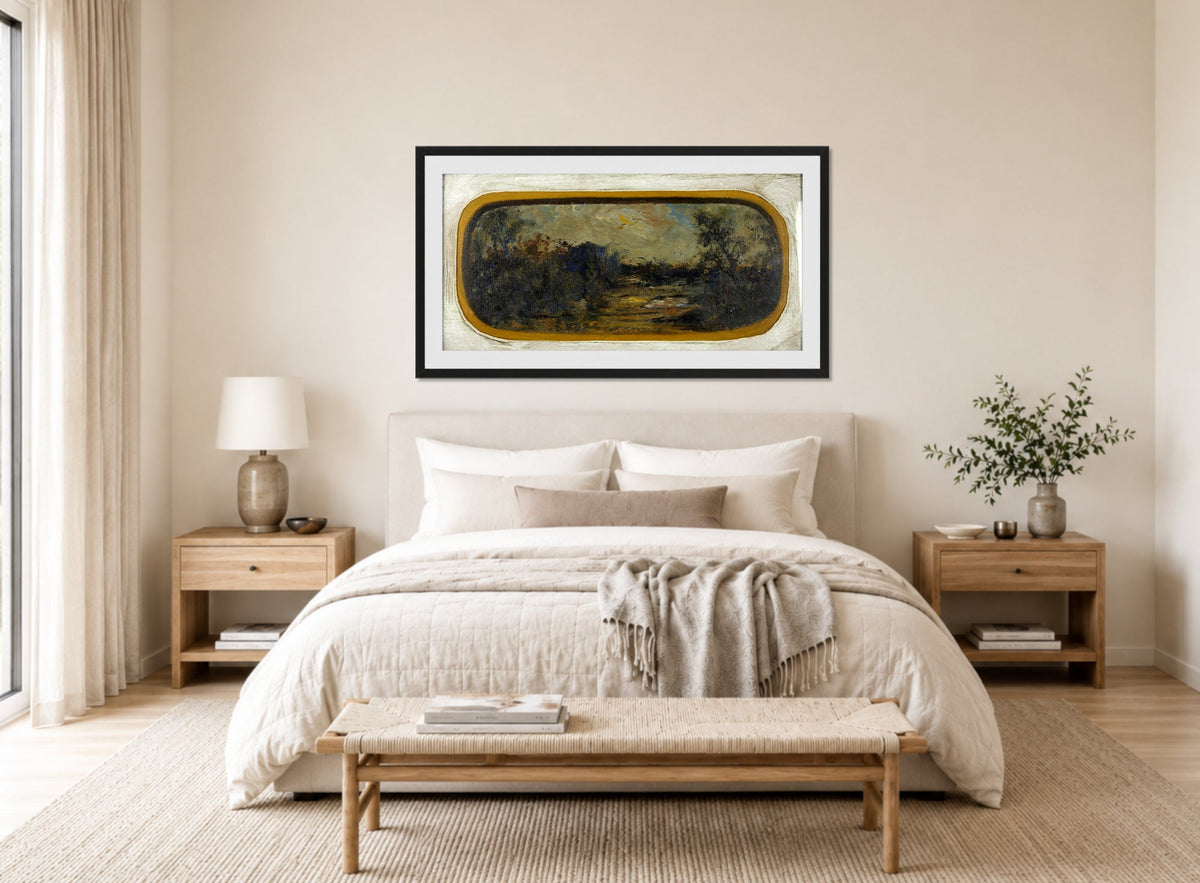 Louis Michel Eilshemius Print, Landscape — bedroom