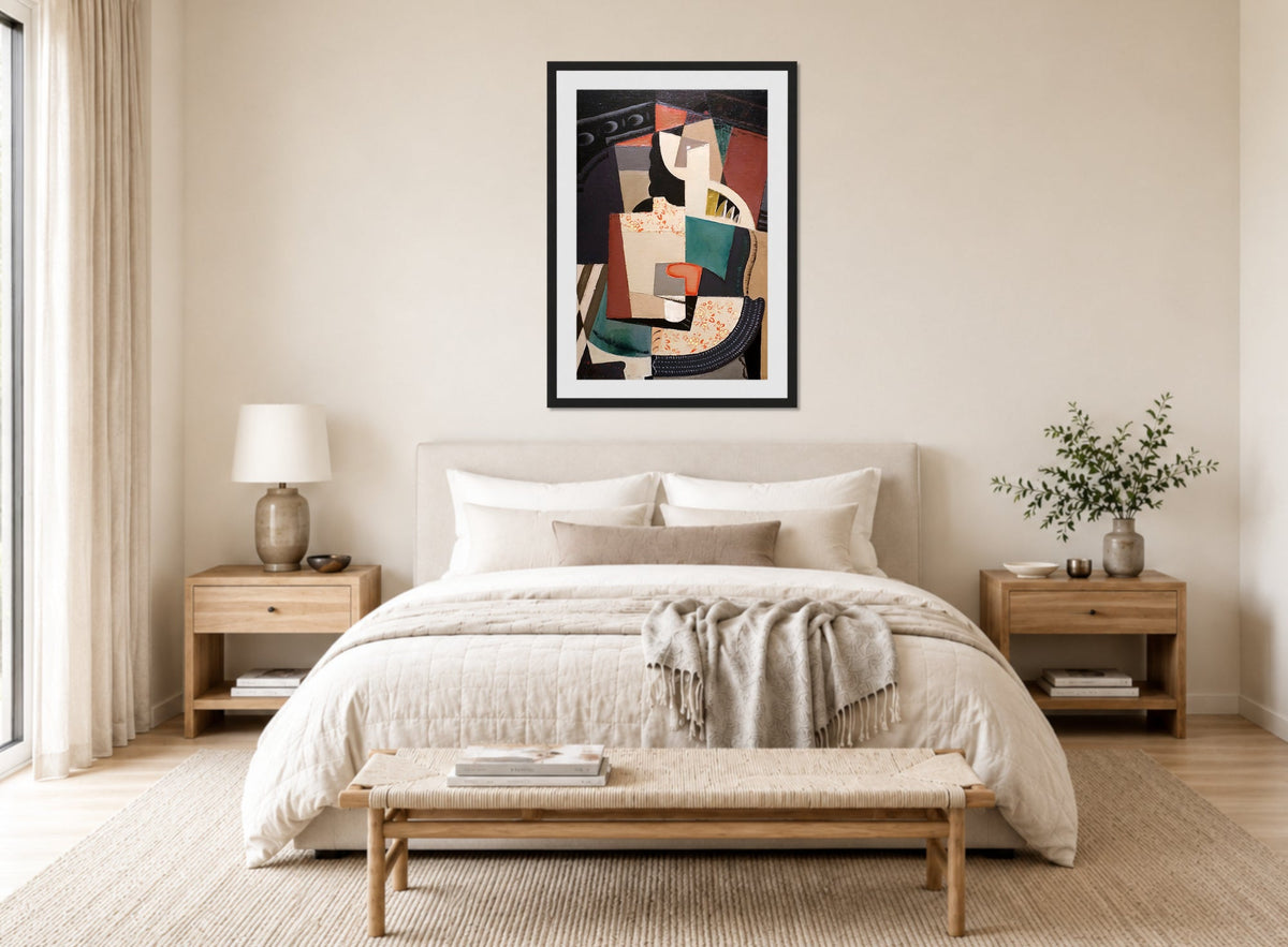 Femme Assise (Seated Woman) by Maria Blanchard — bedroom
