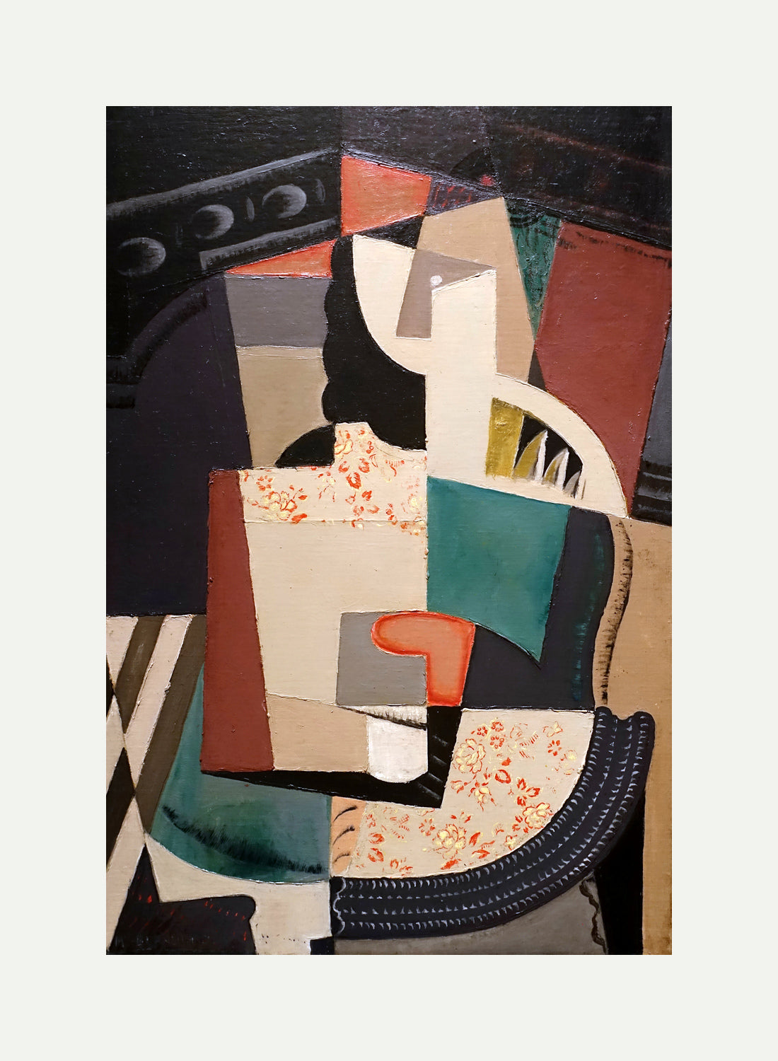 Femme Assise (Seated Woman) by Maria Blanchard — rolled canvas