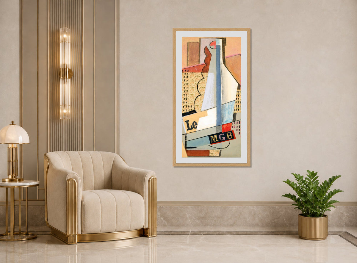 Le Monogramme (1916) by Maria Blanchard — art deco roomset