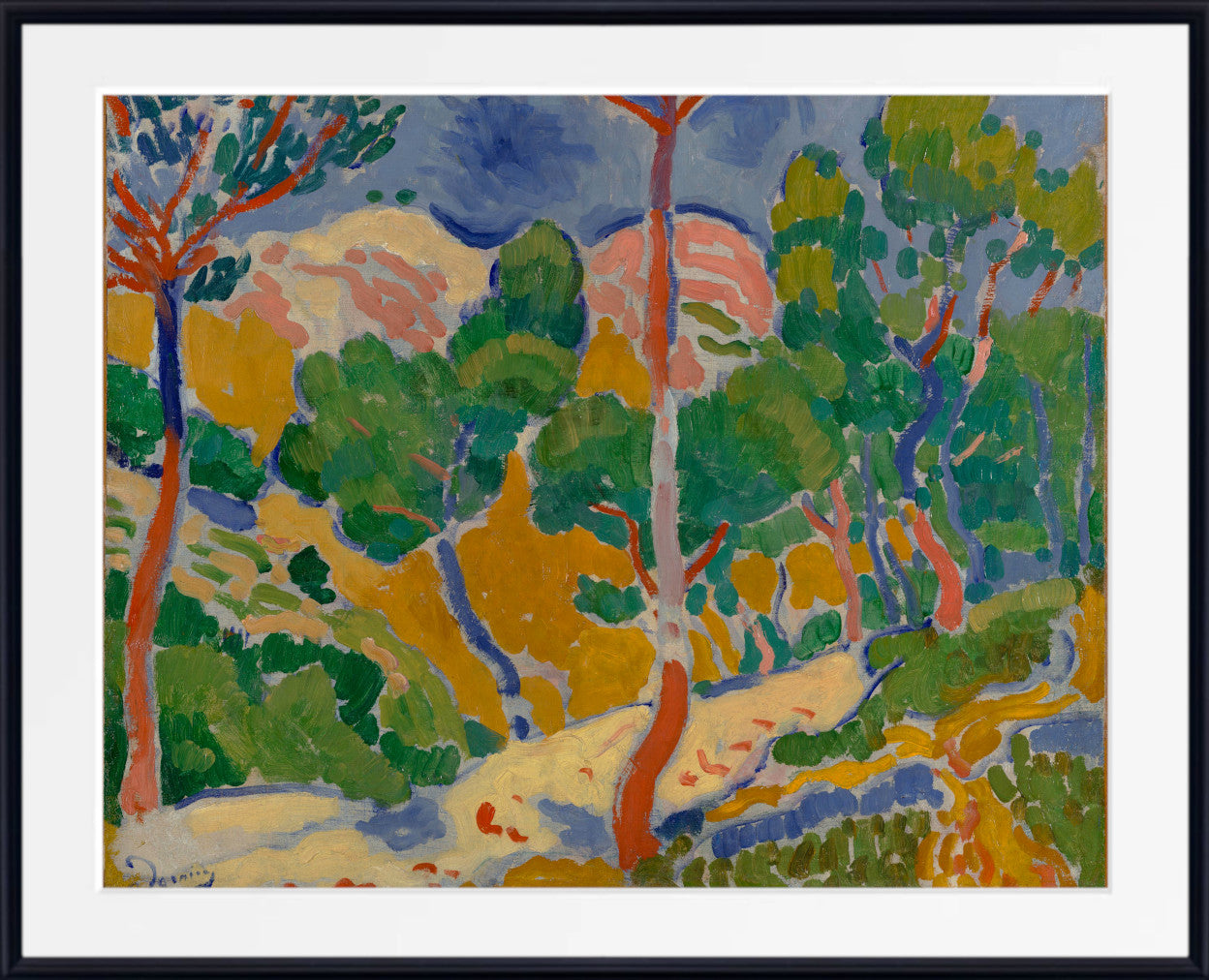 Paysage Midi, by André Derain
