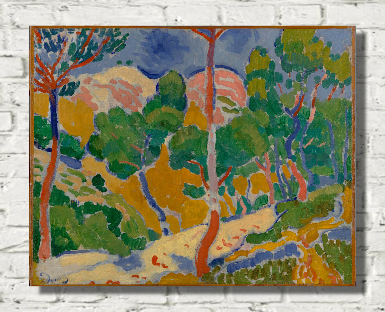 Paysage Midi, by André Derain