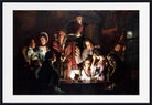 Joseph Wright of Derby Fine Art Print : An Experiment on a Bird in an Air Pump