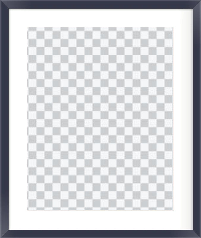 Navy Blue Frames For Prints - Landscape, Square and Portrait Formats