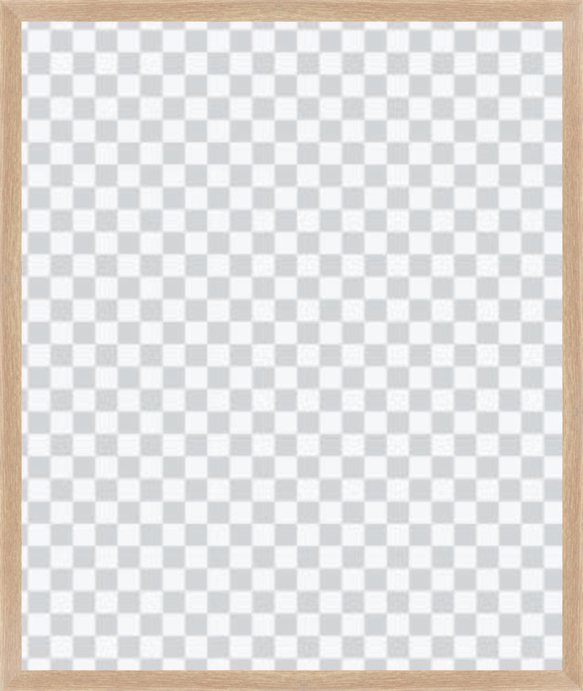 Oak Veneer Wooden Frames For Prints - Landscape and Portrait Formats