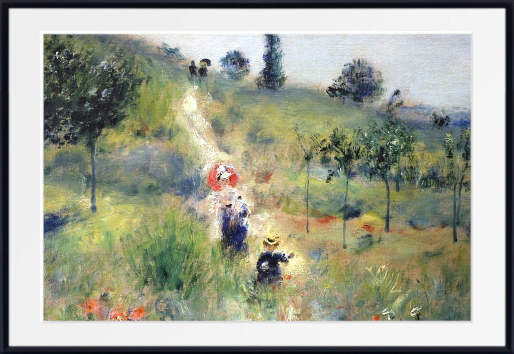 Renoir, Impressionist Fine Art Print, Path in the Tall Grass