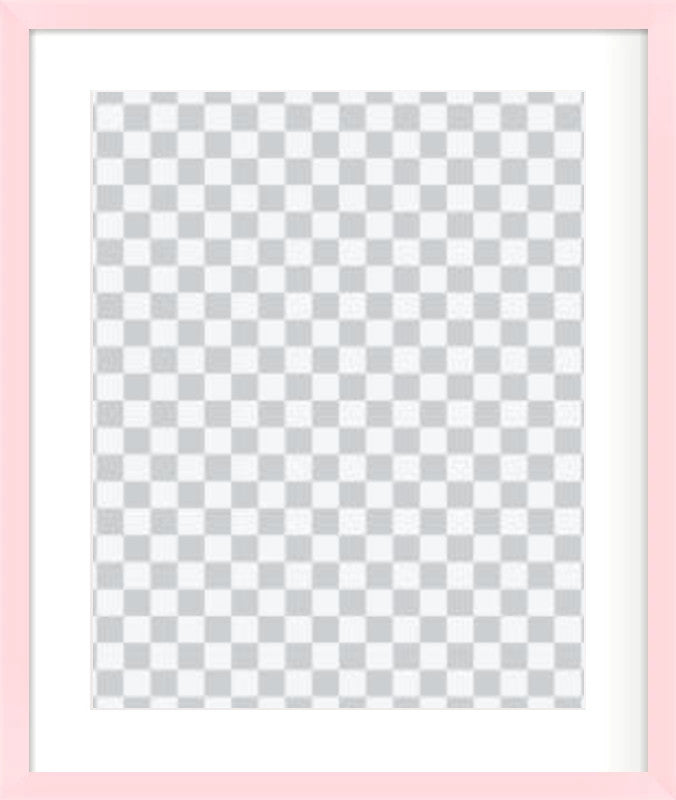 Pink Frames For Prints - Landscape, Square and Portrait Formats