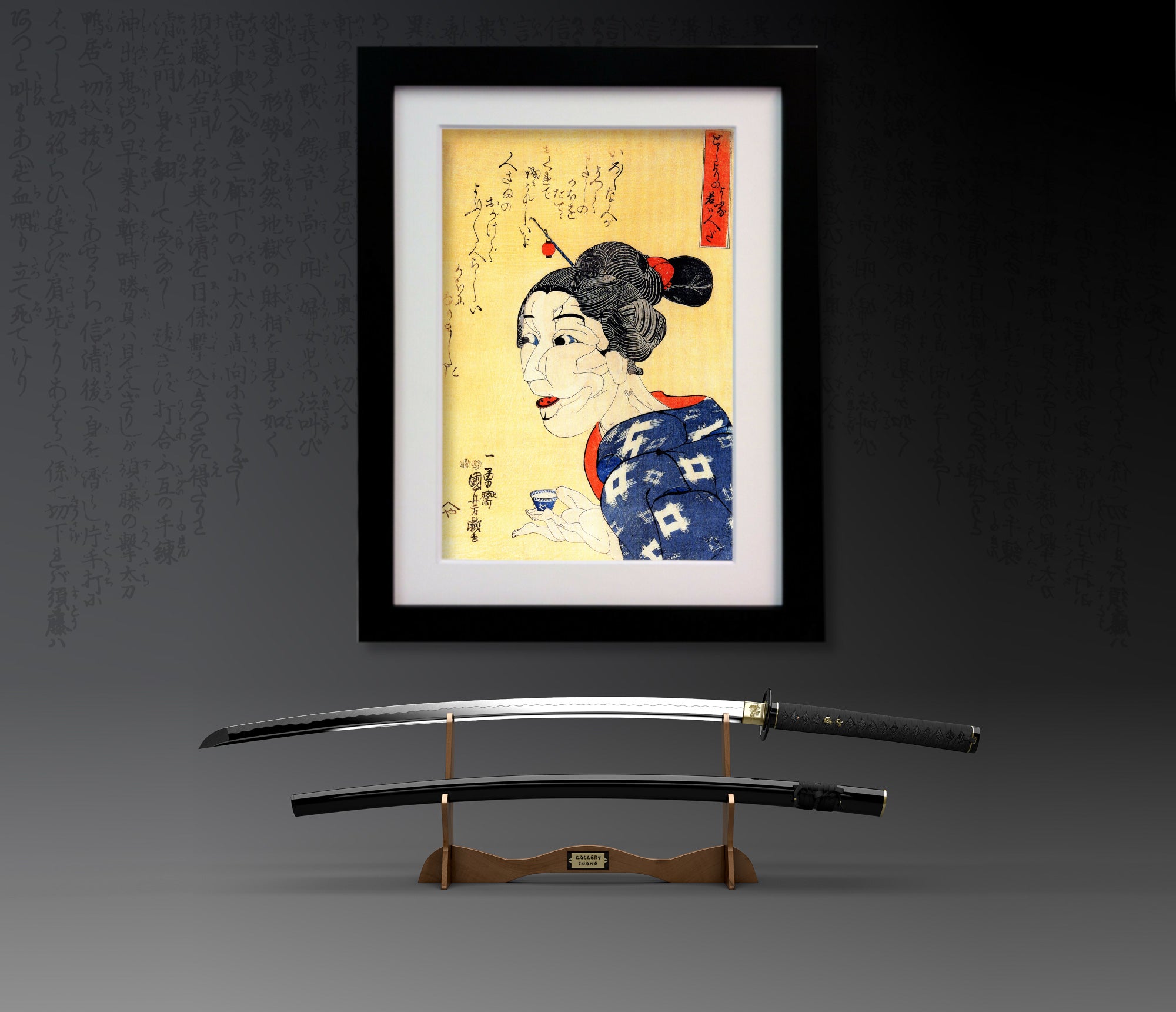 Portrait of Bodies, Woman, Japanese Fine Art Print, Utagawa Kuniyoshi, Ukiyo-e