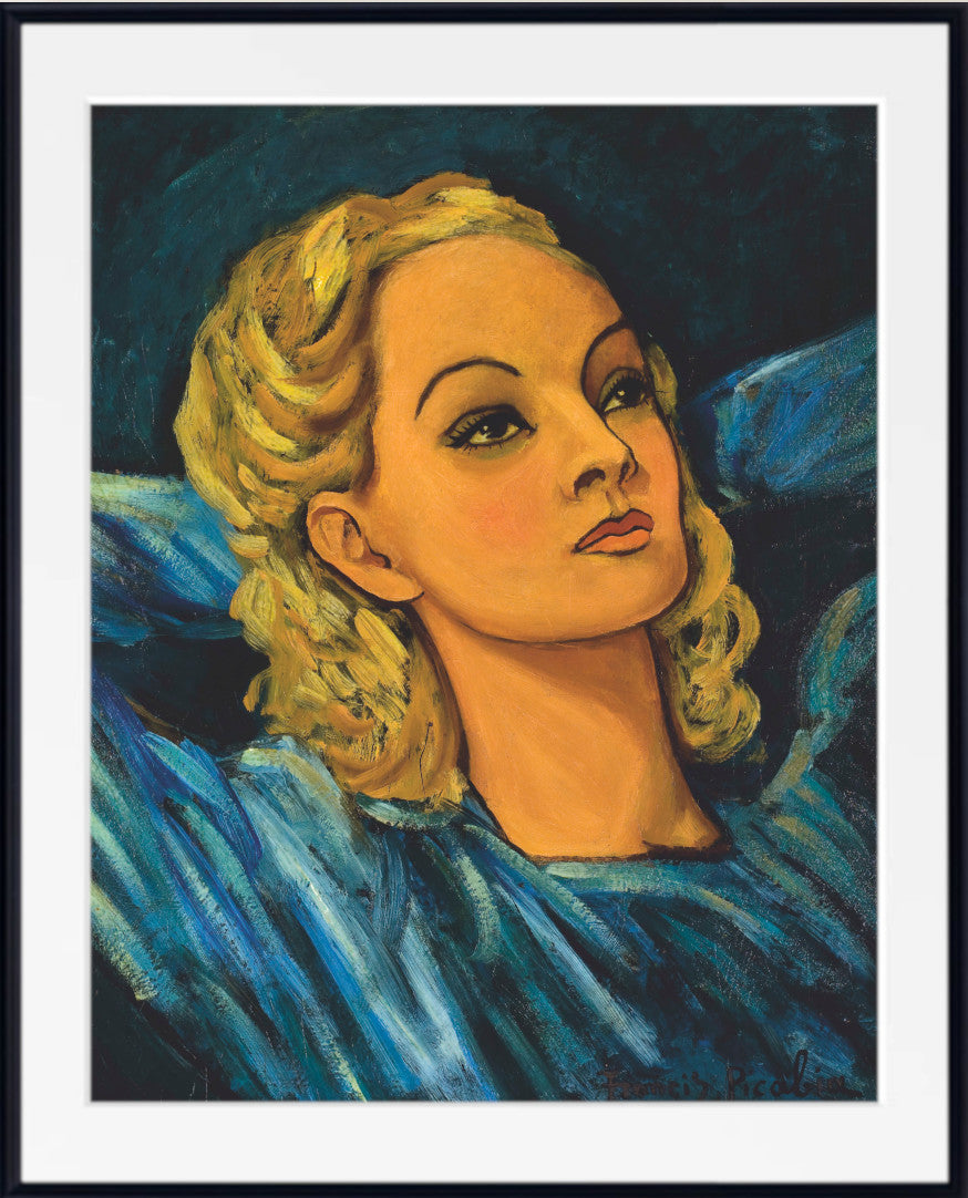 Portrait of a Blonde, Francis Picabia Abstract Fine Art Print