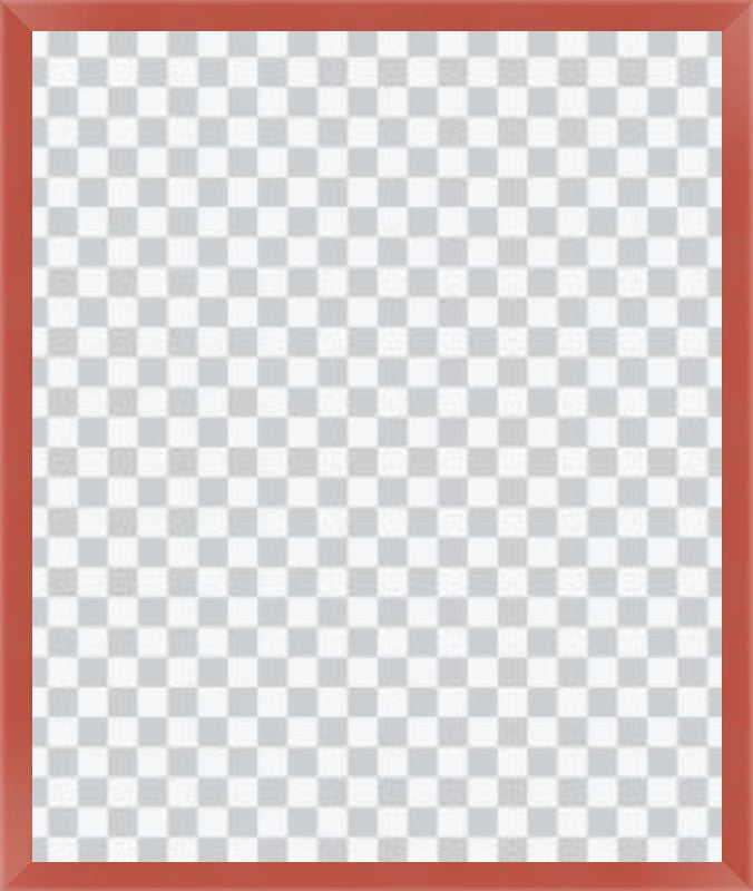 Red Frames For Prints - Landscape, Square and Portrait Formats