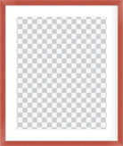 Red Frames For Prints - Landscape, Square and Portrait Formats