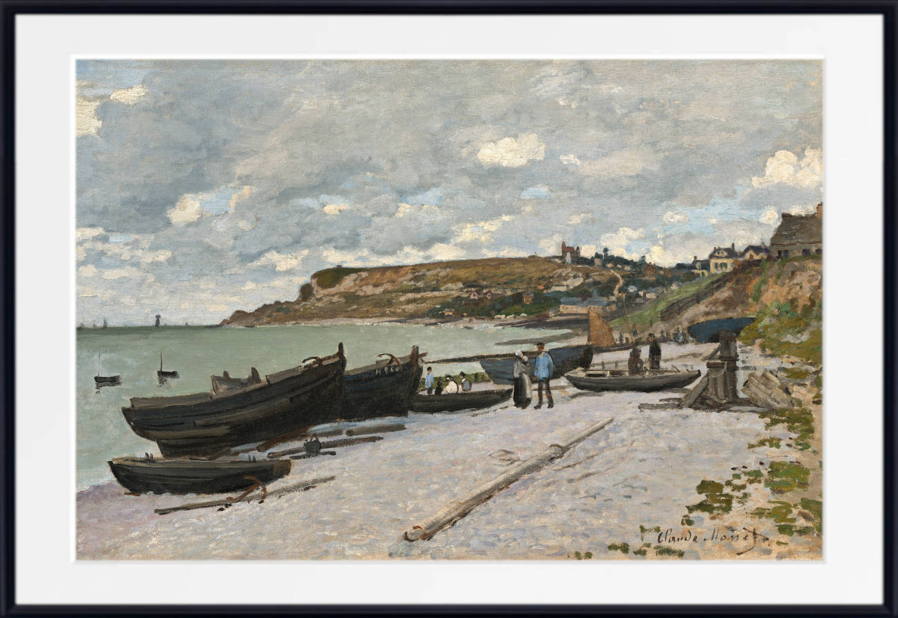 Claude Monet Fine Art Print, sainte-adresse