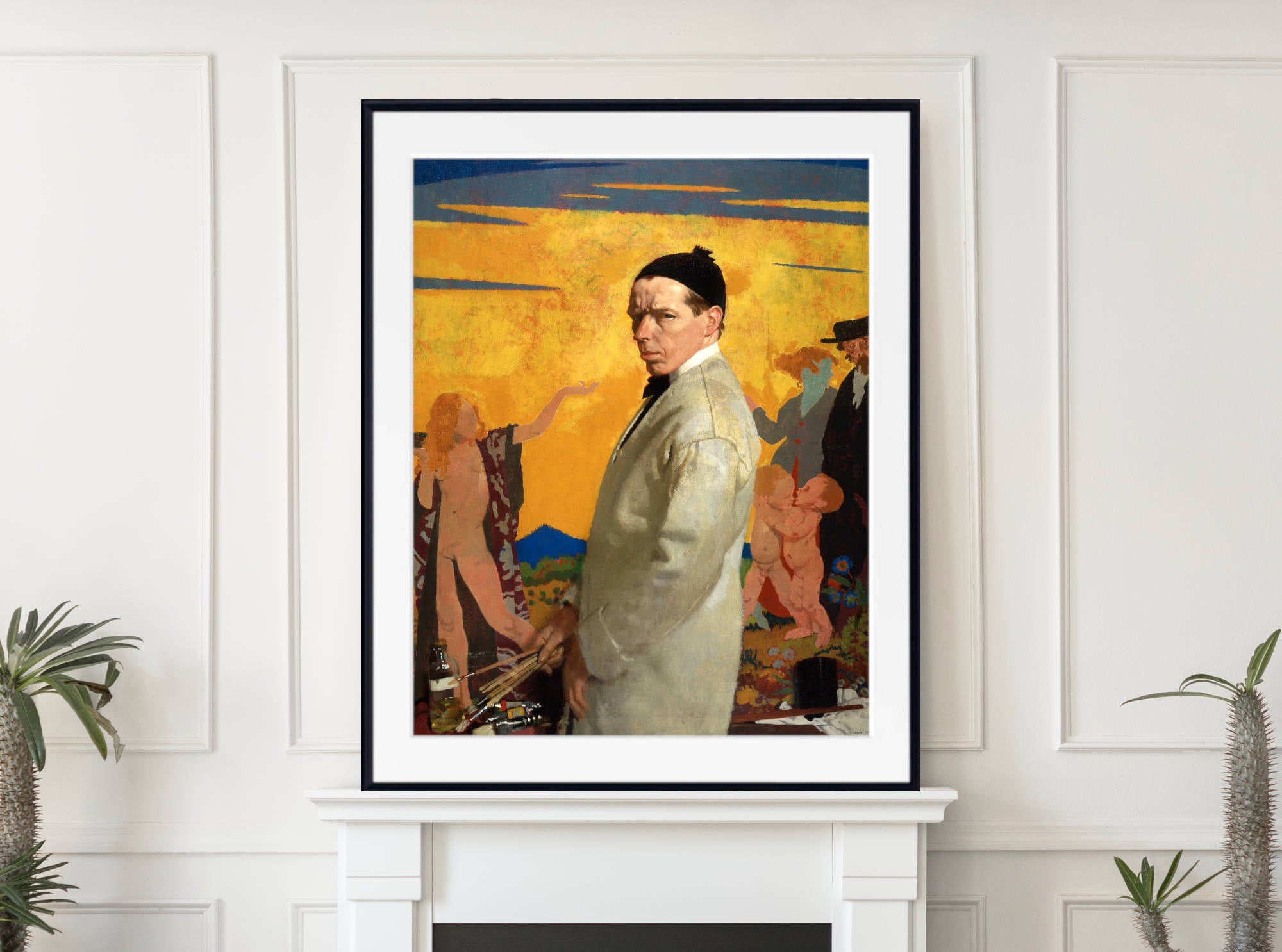 William Orpen Print, Self Portrait