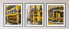 Pop Art Print - Set of 3 Paris Cafe Prints