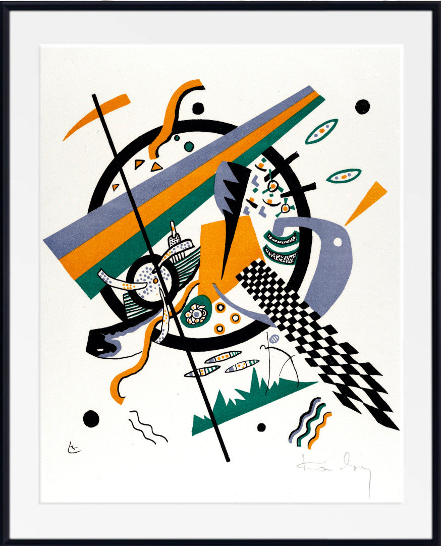 Wassily Kandinsky Abstract Fine Art Print, Small Worlds IV