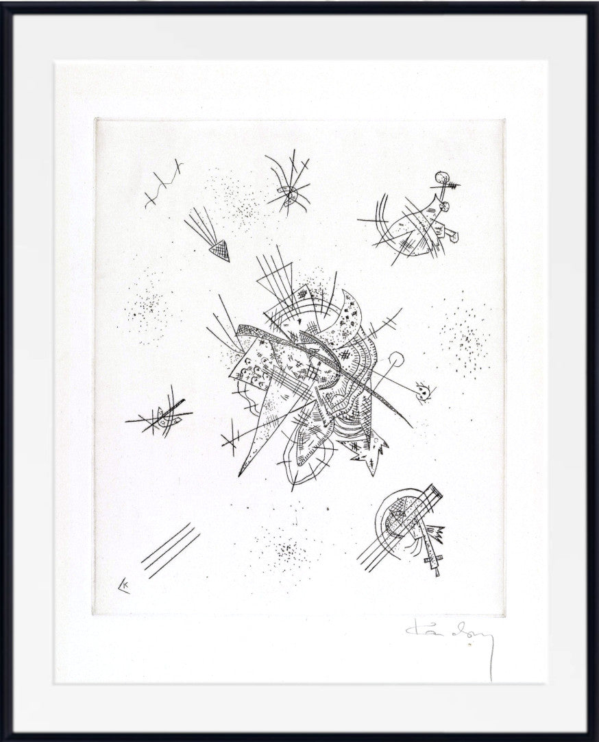 Wassily Kandinsky Abstract Fine Art Print, Small Worlds X