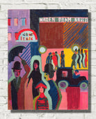 Store in the rain (1927) by Ernst Ludwig Kirchner