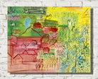 study for the electricity fairy by Raoul Dufy