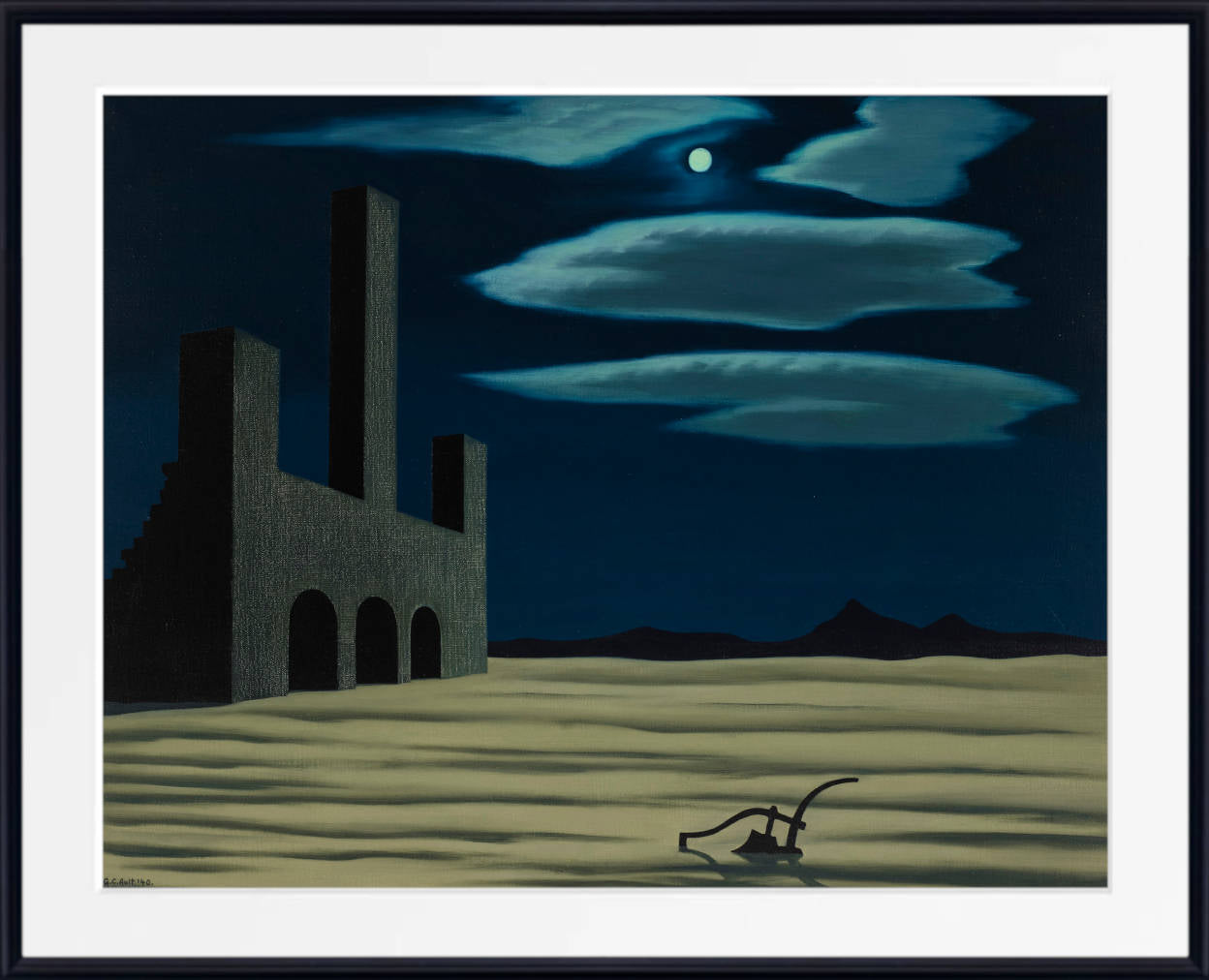 George Ault Fine Art Print, the Plough and the Moon