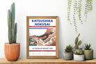 Katsushika Hokusai Exhibition Poster, 36 Views of Mt Fuji, Climbing on Fuji