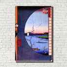 Andō Hiroshige, Japanese Art, Old Masters Print : View From Massaki
