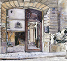 Frederic Anatole Houbron Fine Art Print, 27, rue du Petit-Musc. Paris