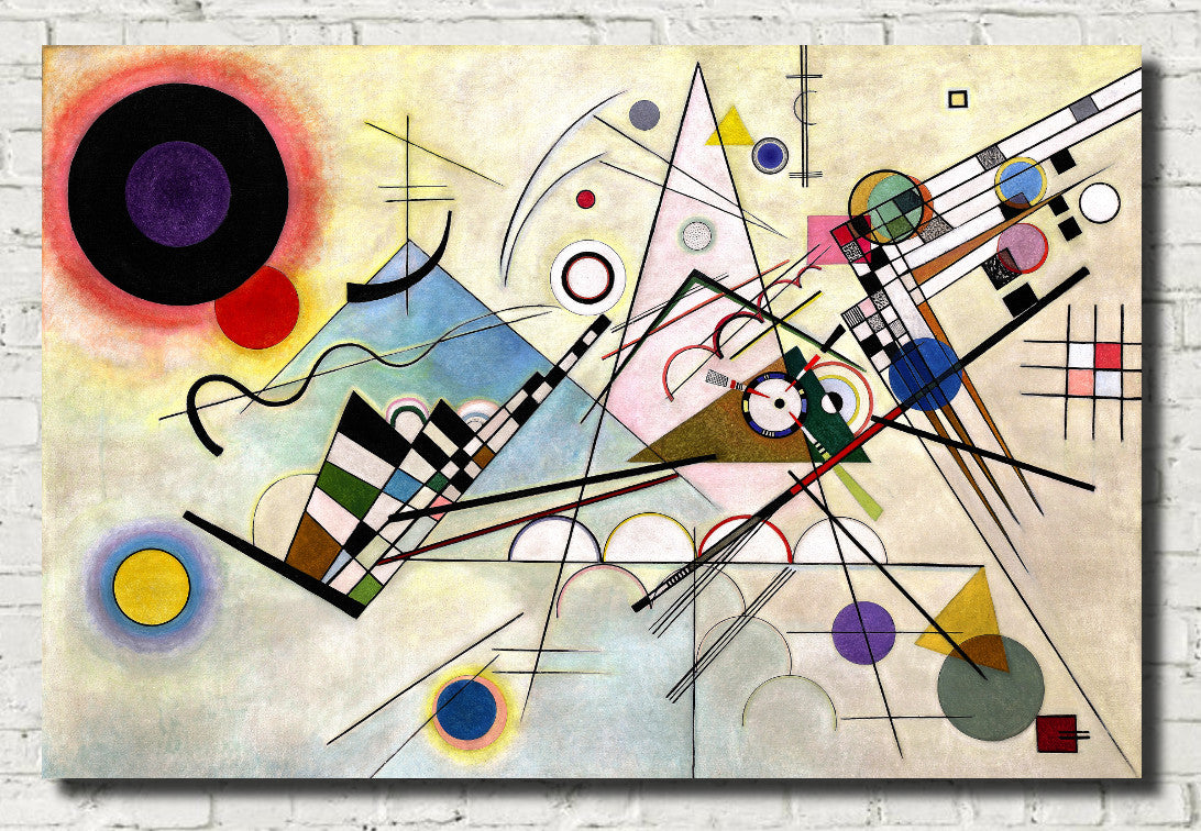 Wassily Kandinsky Fine Art Print, Geometric Abstract