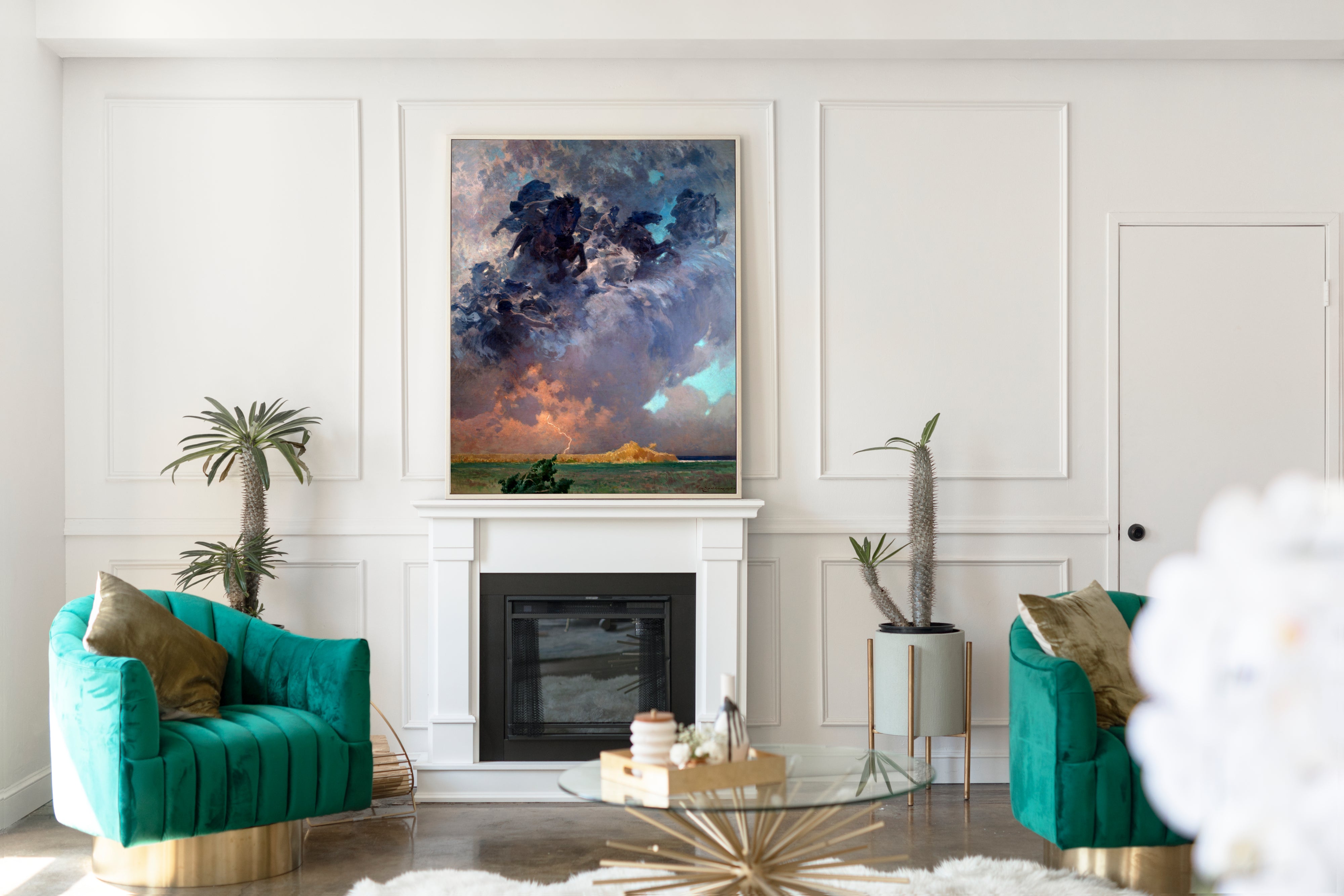 Tempest, Zdzisław Jasiński Fine Art Print