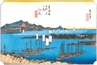 Andō Hiroshige, Japanese Art, 53 Stations Tokaido : Ejiiri