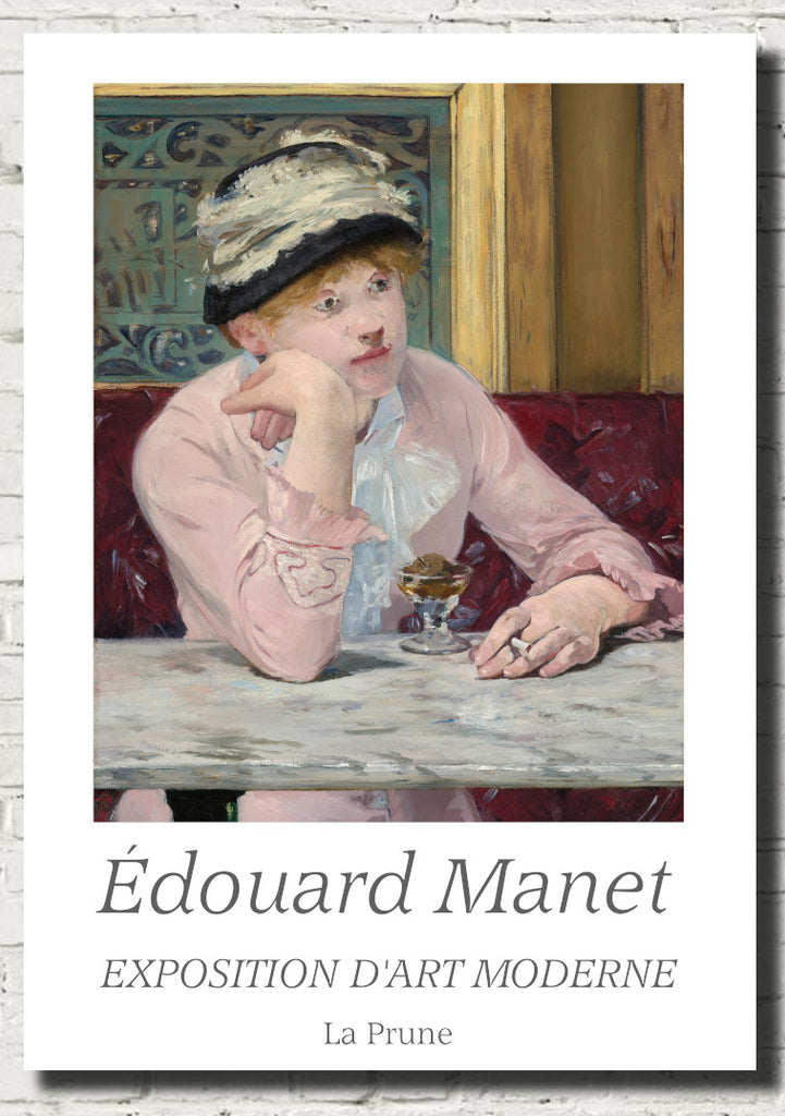 Édouard Manet Exhibition Poster, La Prune