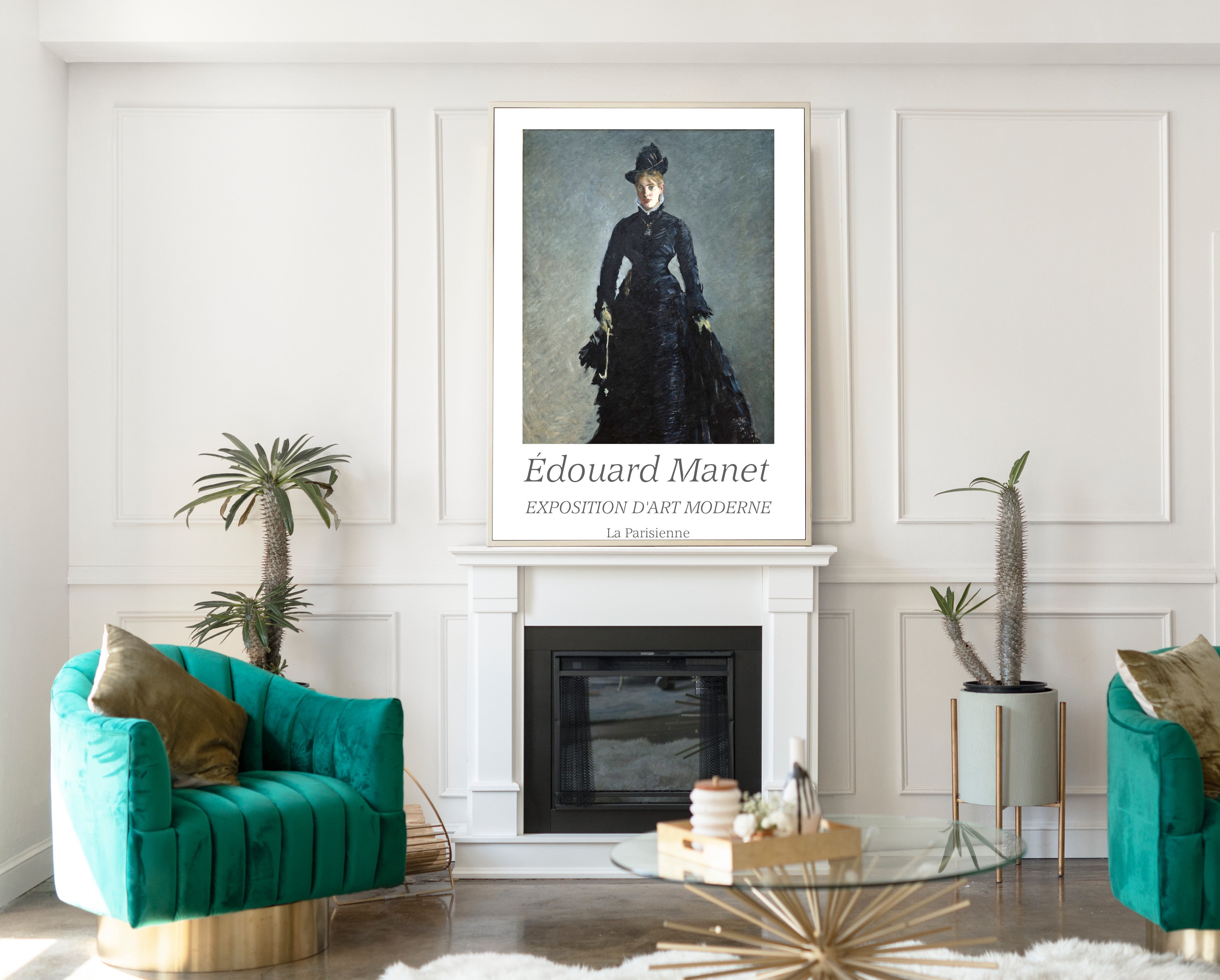 Édouard Manet Exhibition Poster, La Parisienne