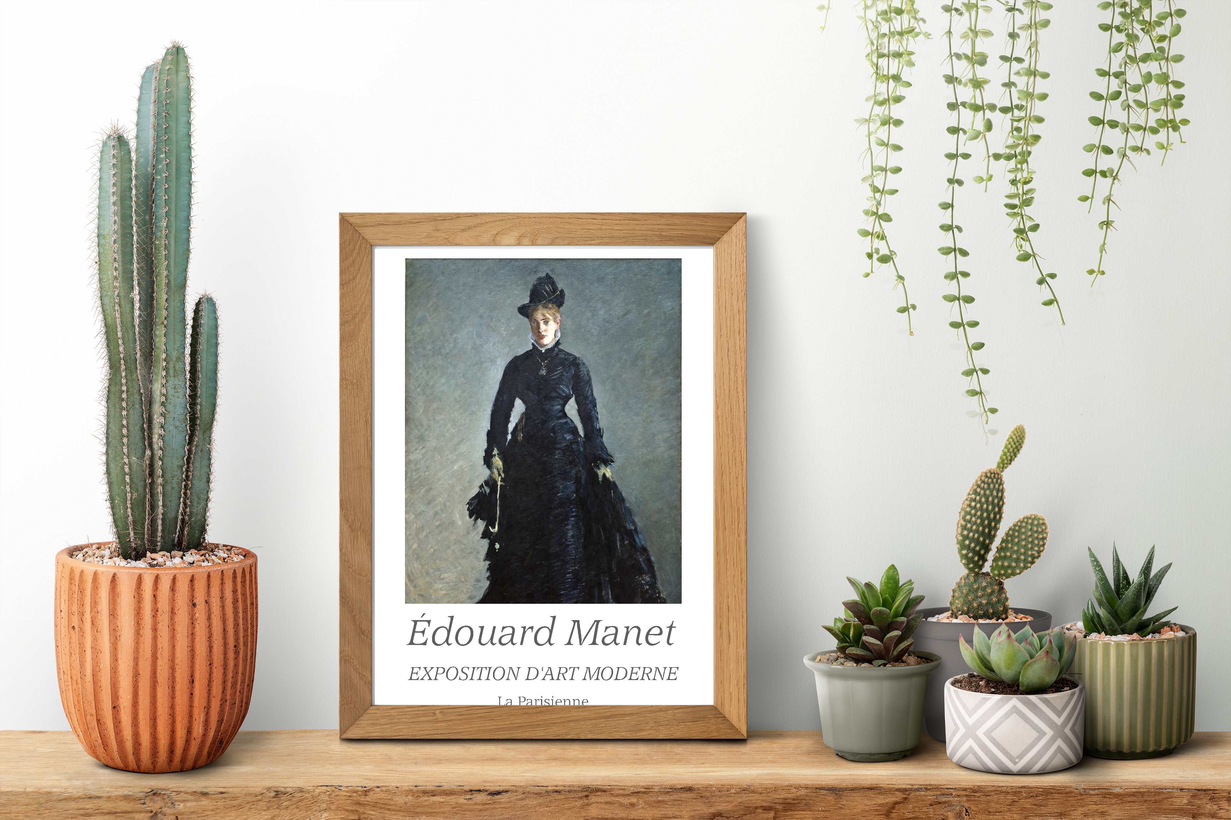 Édouard Manet Exhibition Poster, La Parisienne
