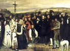 Gustave Courbet Fine Art Print, A Burial at Ornans