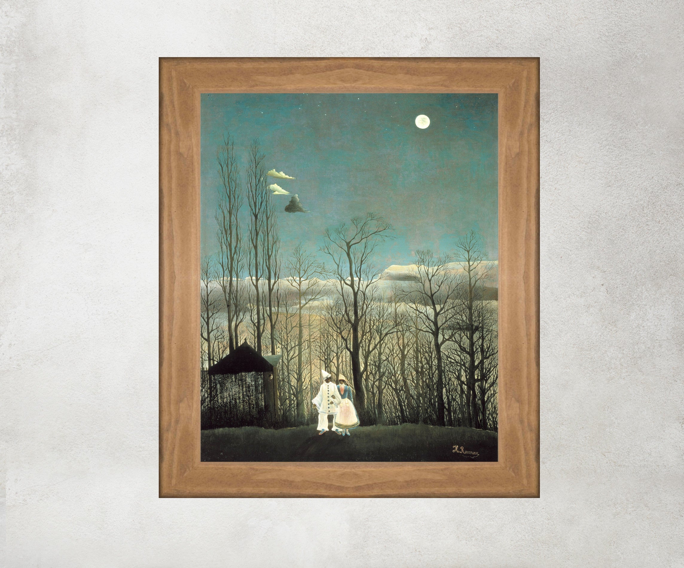 Henri Rousseau Framed Art Print, A Carnival Evening