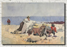 Winslow Homer Fine Art Print :  A Clam Bake