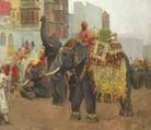 Edwin Lord Weeks Fine Art Print, A Fête Day at Bekanir - Beloochistan