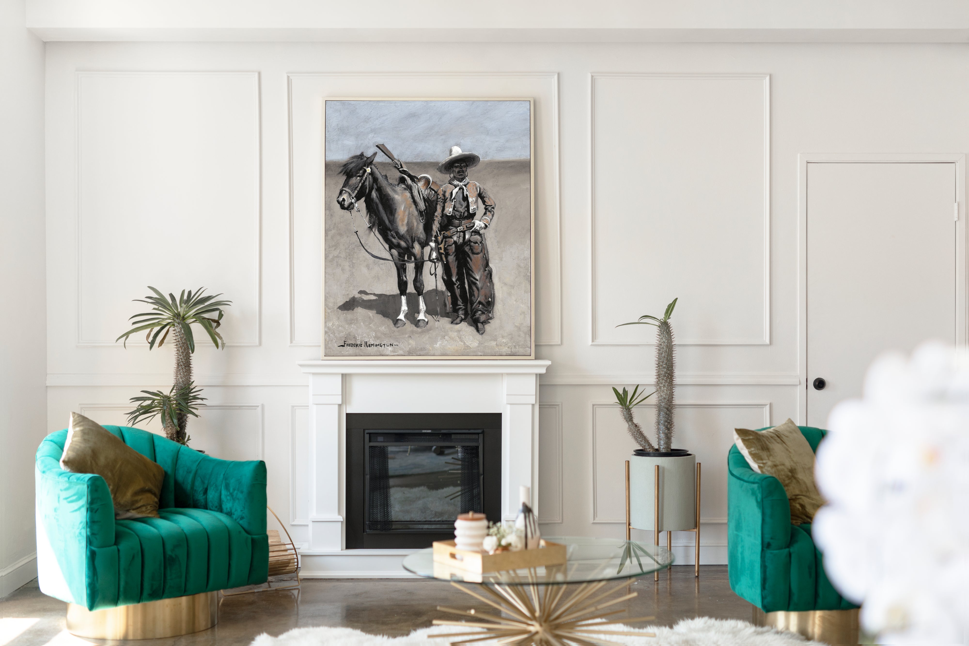 A Mexican Buccaroo – In Texas, Frederic Remington Fine Art Print