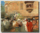 Edwin Lord Weeks Fine Art Print, A Street in Jodphur, India